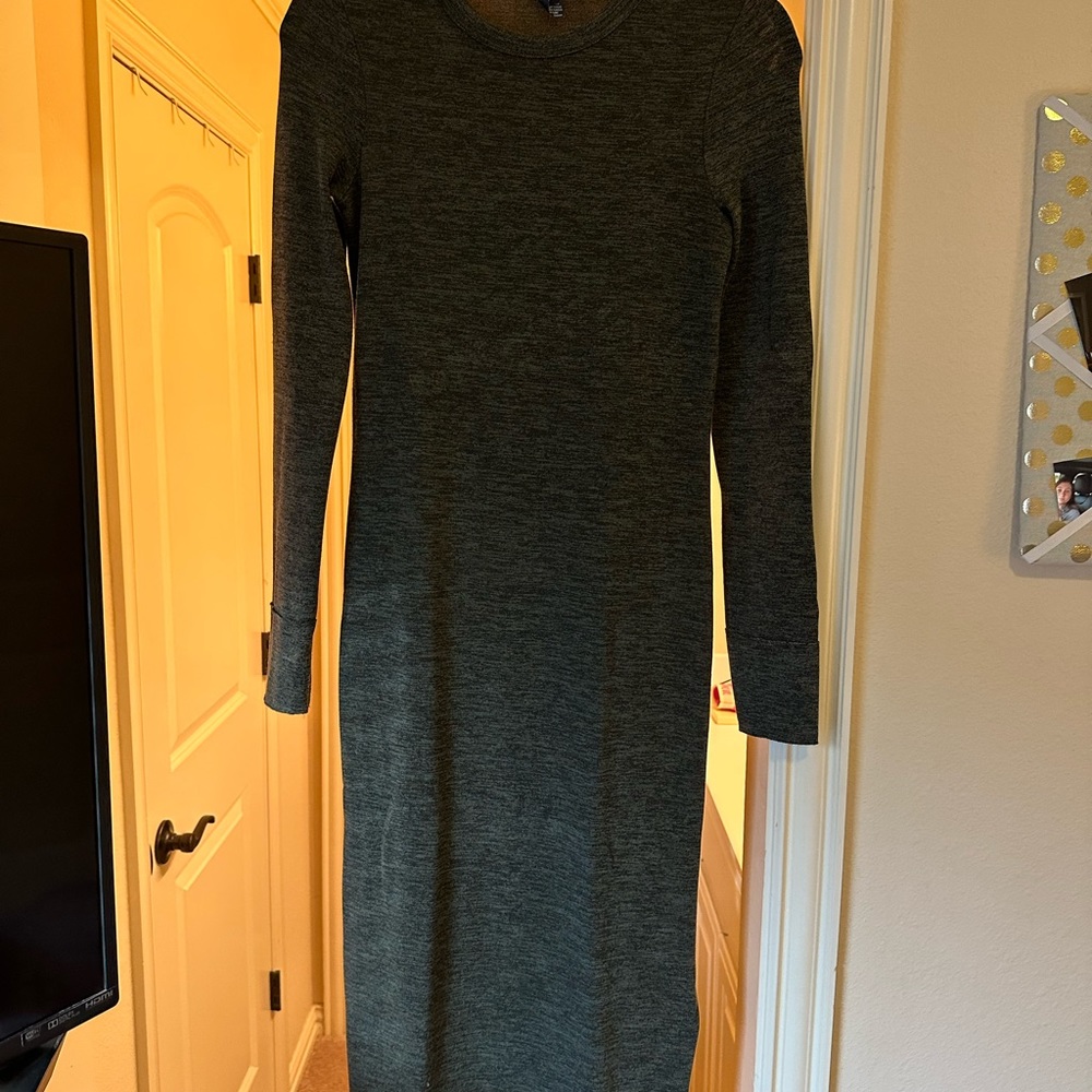 French Connection dress EUC dark green! - Picture 4 of 4